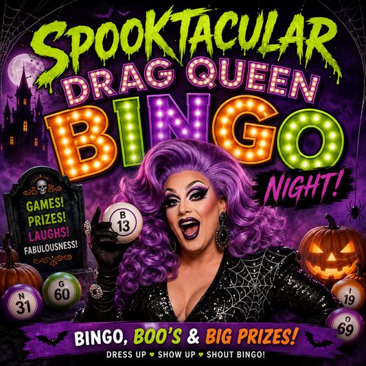 2026 Halloween Drag Queen Bingo